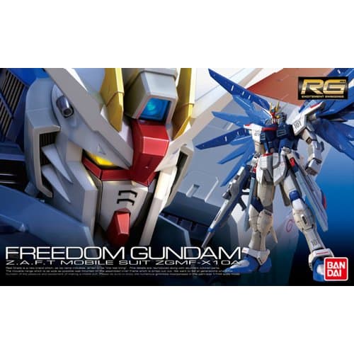 RG Mobile Suit Gundam SEED ZGMF-X10A Freedom Gundam 1/144 Scale Pre-Colored Plastic Model