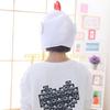 49MD Novelty Funny Cartoon Chicken Animal Plush Hat Stuffed Toy Full Headgear Cap Cosplay Costume Winter Festival Party Dress Up