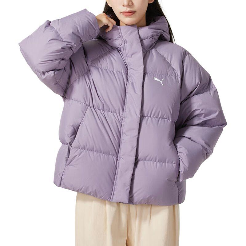 Puma Sportstyle Collezione Basic Donna AI24 Lifestyle Piumino Capispalla Warmcell Ampio Cerniera Cappuccio Piumino Giacca Capispalla Donna 684079-30