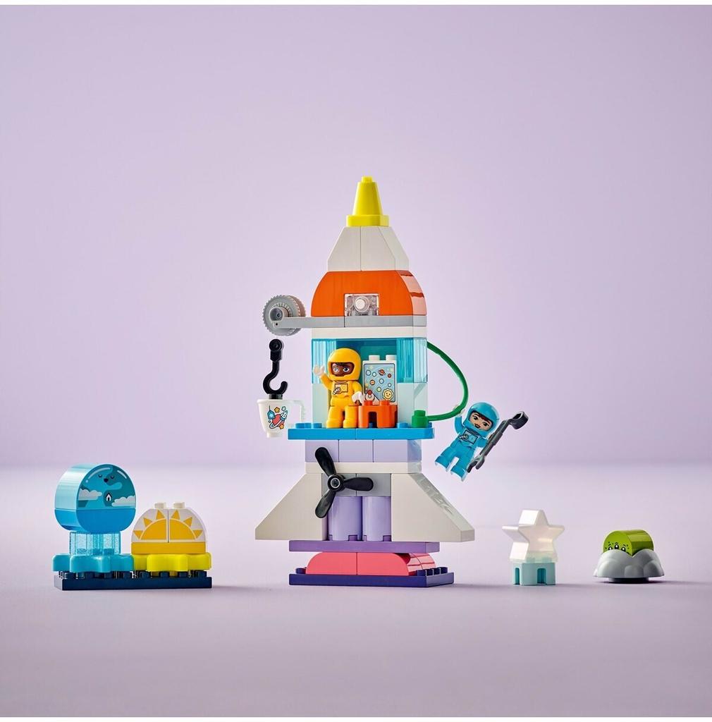 LEGO Duplo Constructor – Space Shuttle 3-in-1 for Many Adventures (10422)