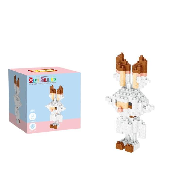 Building Character Assembling Blocks Toys Model Gift Decoration Tabletop