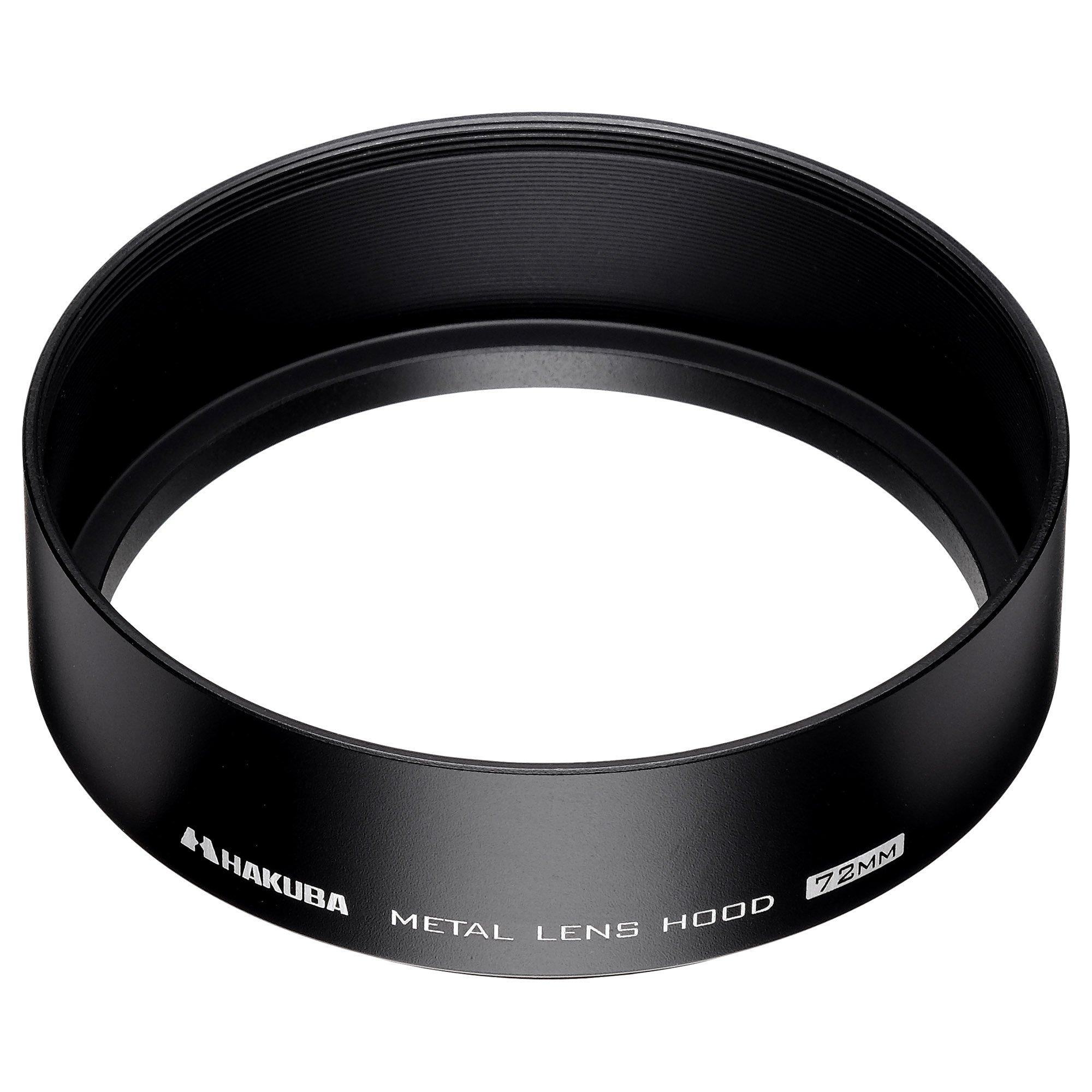 

HAKUBA Metal Lens Made from 6000 Series Aluminum for 72mm Filter Black Hood, KMH-72, High-Strength Alloy, Diameters, чорний