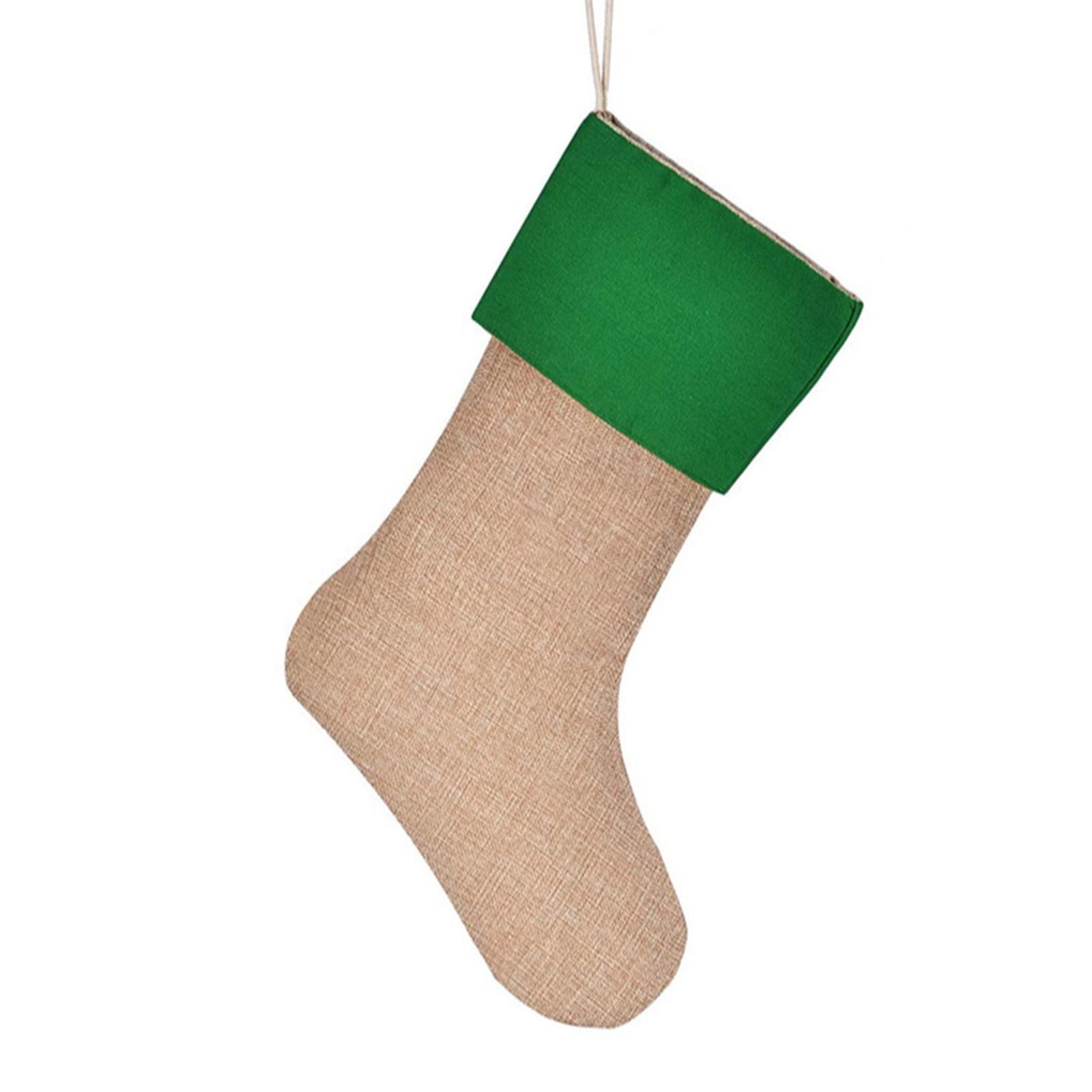 

Персонализированные рождественские принадлежности Рождественские чулки Украшения для камина Подарочные носки DIY красный