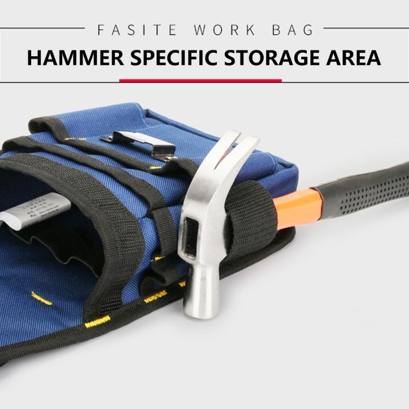 Tool Belt Pockets Tool Belts for Men Adjustable Tool Pouch Belt for Electrician Carpenter Work Apron Utility Belt