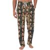 Men's Custom Pajama Pants with Pockets, Casual Long Sleep Pants for Home