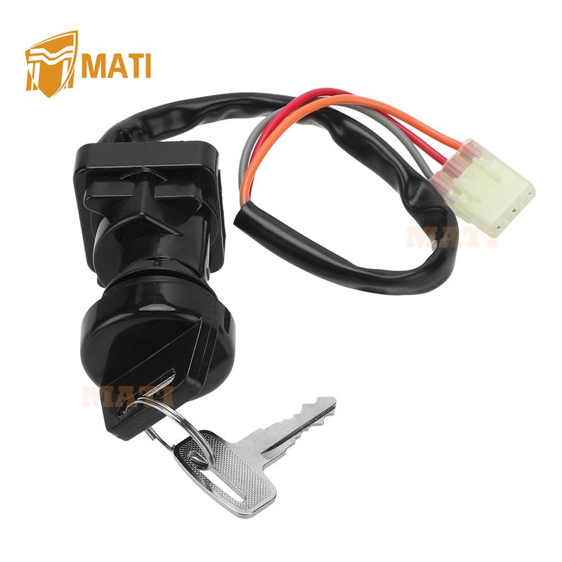 M MATI Ignition Key Switch for Kawasaki Brute Force 300 KVF300 2015-2024 27005-Y005