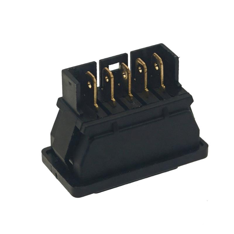 LED Backlight Universal Car Power Window Switches DC12V/24V 20A for Night Visibility in Multiple Vehicle