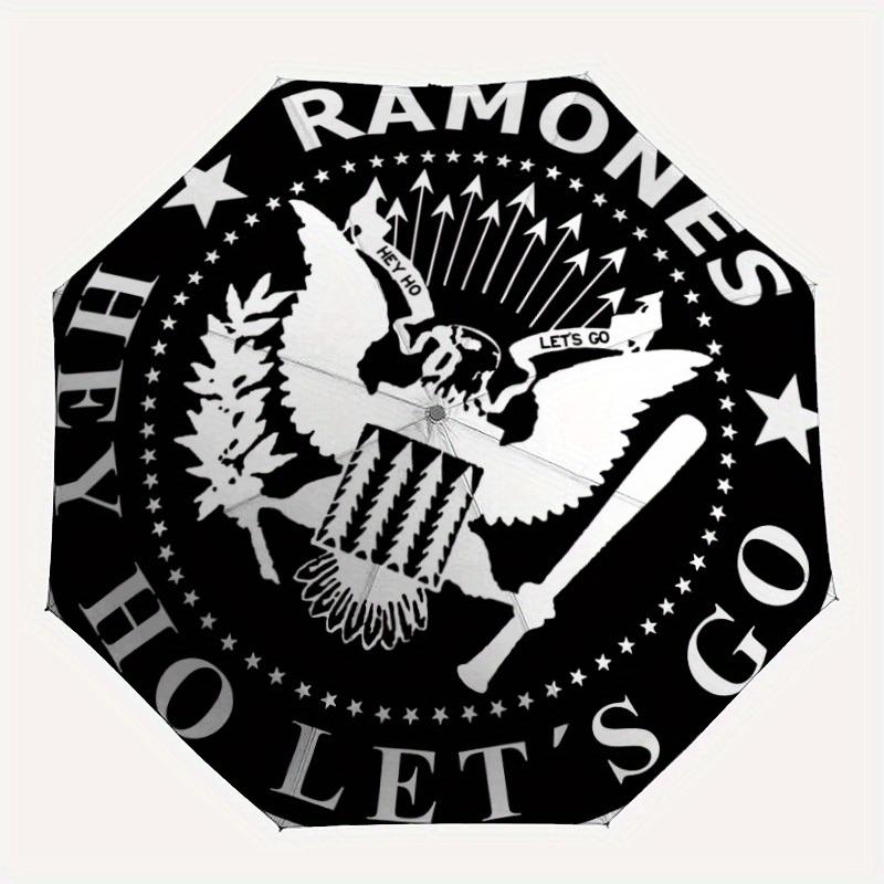 

1pc ramones Automatic Umbrella - 8-Rib Foldable Design, Outdoor Adventures, Durable Canopy Material yy250827132