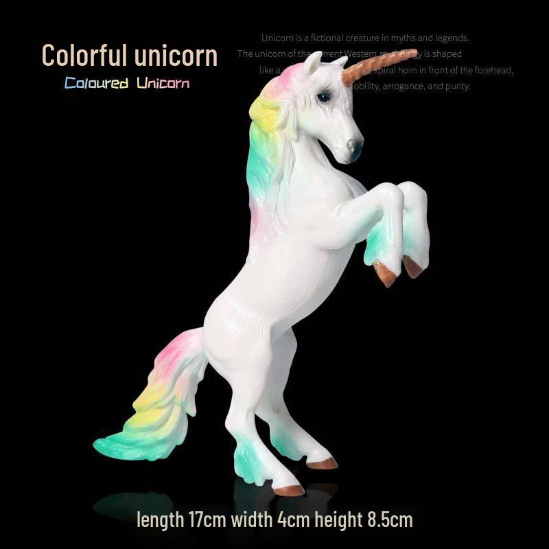 European Mythology Pegasus & Unicorn Model Toy Ornament
