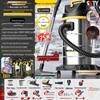 Powerful Dual-Use Vacuum Cleaner for Home, Commercial, and Car – Large Suction, Wet/Dry, and Grout Cleaning Capabilities