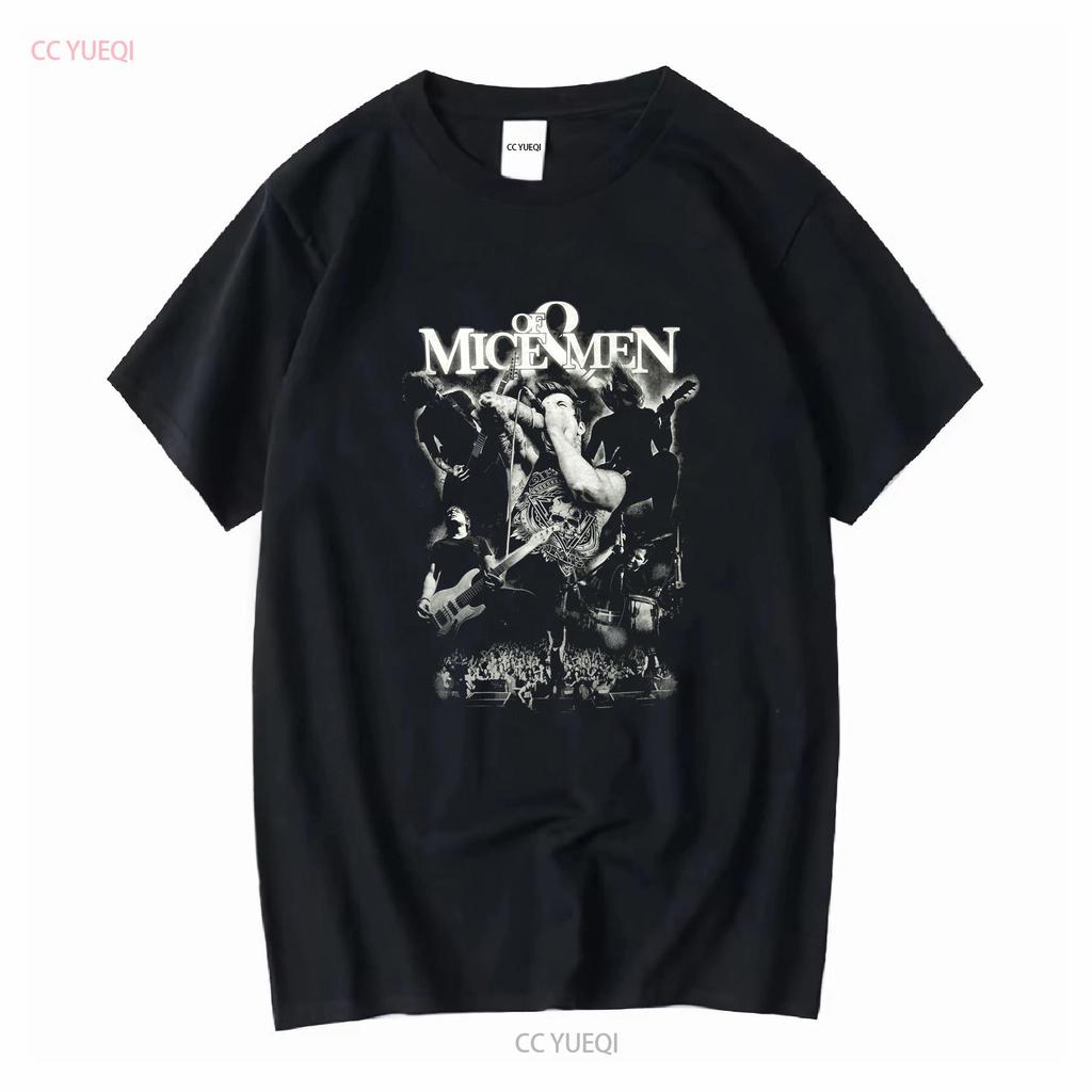 Of Mice Men Band T Shirt Small Hardcore Metal Black Vintage Washed Unisex Stylish Versatile Soft Top For Everyday Wear Graphic