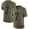 Camiseta de Rugby para Hombre Manga Corta Verde Militar Edición Homenaje Algodón Top Atlético Deportivo Entrenamiento Ropa Casual