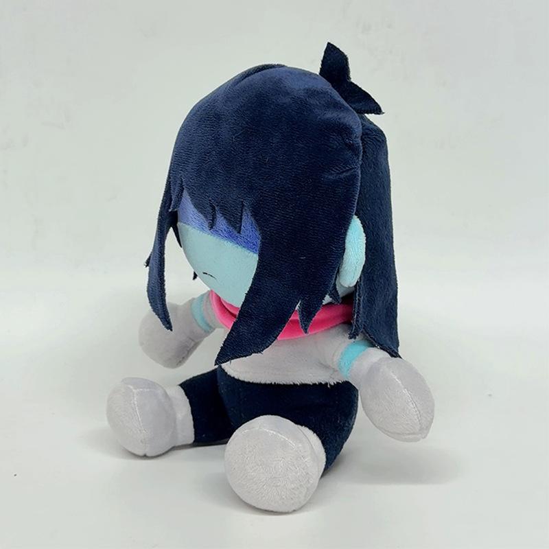 22cm Deltarune Kris Plush Toy Cute Game Character Soft Stuffed Doll Kids Birthday Gift