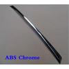 Car Body Cover ABS Plastic/Steel Rear Back Door Trunk Tailgate Frame Plate Trim For Chery Tiggo 5 Tiggo5 2014 2015 2016 2017