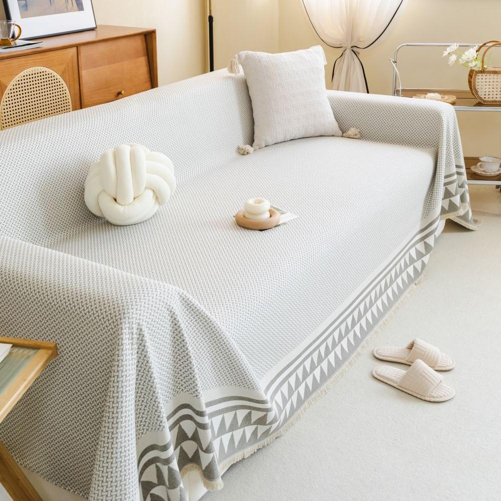 Nordic Sofa Cover Throw Blankets Living Room Couple Position  Modern Throw Flower Camping Picnic Blanket Cover Fundas Sofas