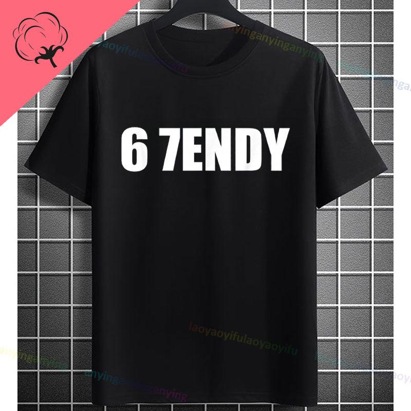 Funny Aura Energy 67 Battery Graphic TShirt with Six Seven Meme Desgin Short Sleeve Pure Cotton Round Neck Casual Tshirt
