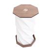 Bedside Table Lamp Dimmable Touch Lamp Battery Operated Night Light Rotating Foldable Paper Lantern