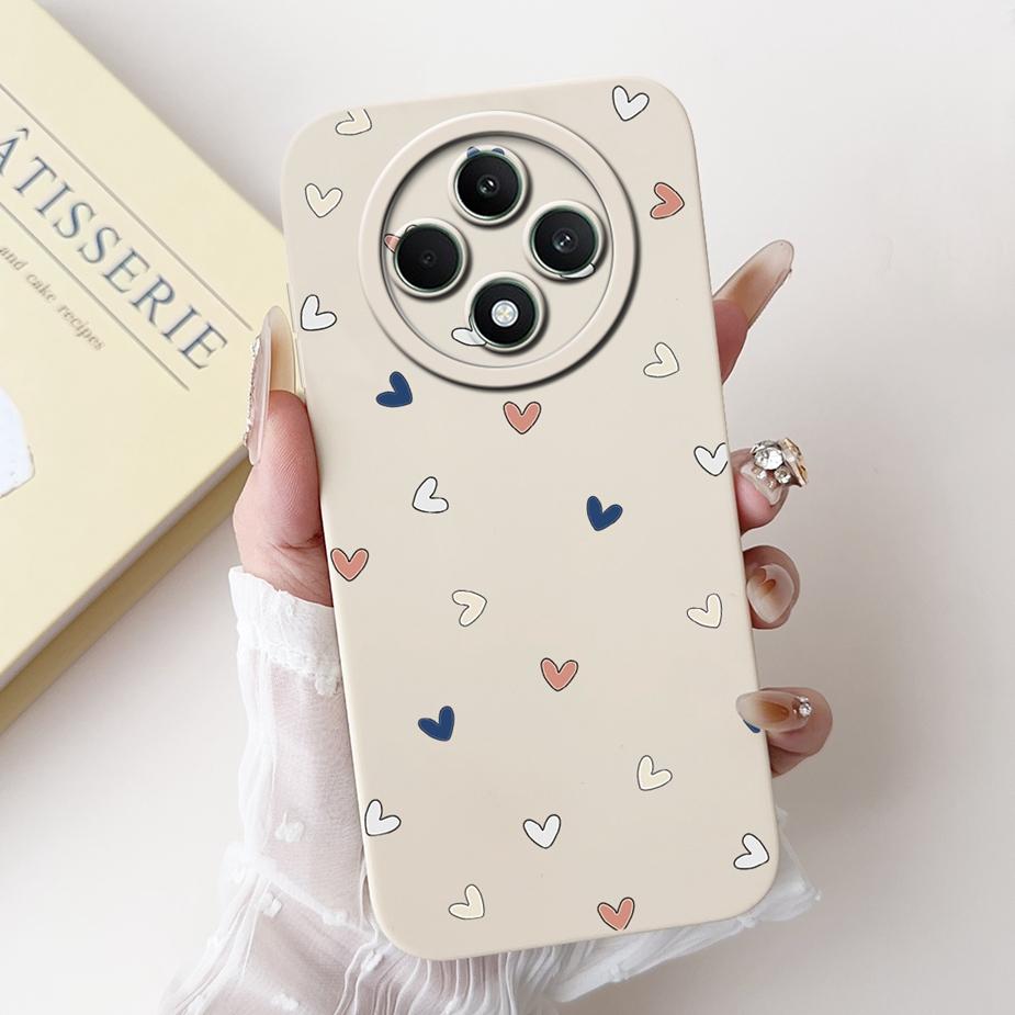 Für Oppo Reno12 F 4G Hülle CPH2687 Neue Luxus Candy Lackierte Abdeckung Stoßfeste Handyhülle Für Oppo Reno 12F Reno12 FS 5G Weiche Hülle