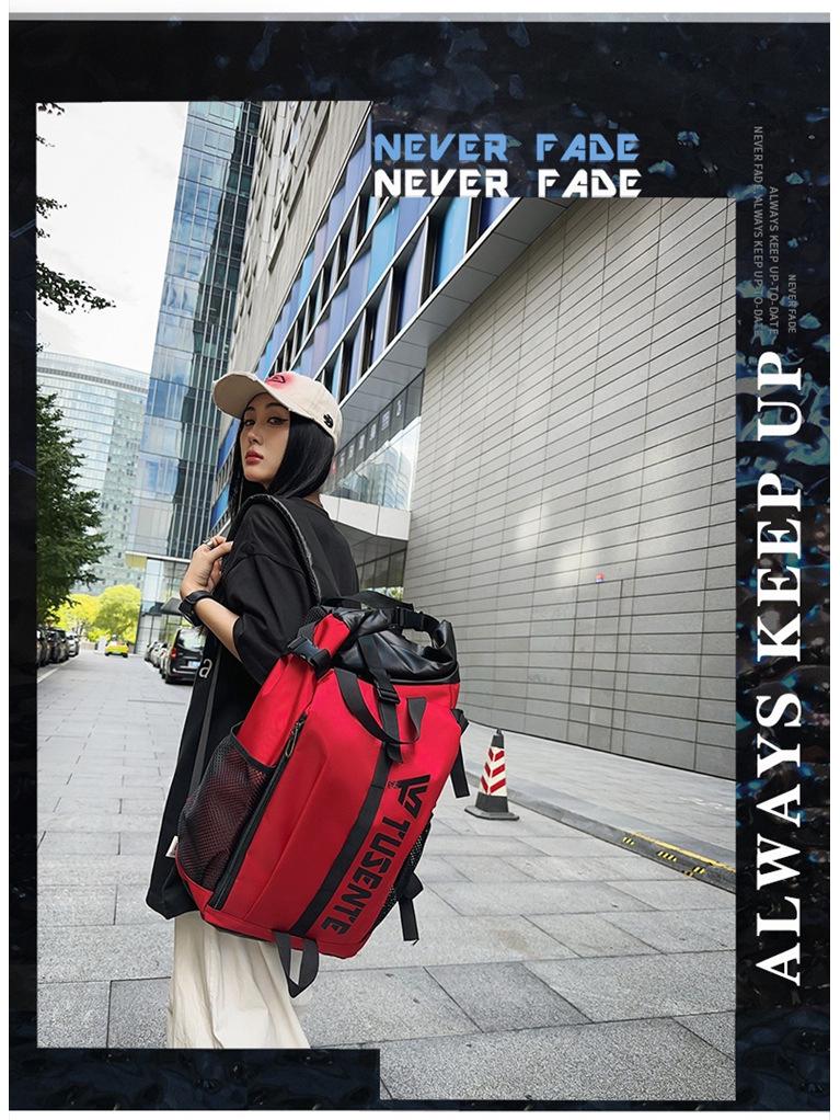 Férfi Nagy Kapacitású Sport Hátizsák Diákoknak - Kosárlabda, Labdarúgás, Szabadtéri és Utazás