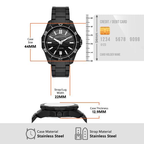 A|X Armani Exchange AX1952 Men's Watch, Black