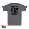 Working Like Crazy To Support The Lazy (on Back) Funny Vintage Men's T-Shirt Tee