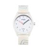 FILA 6463 Series Quartz Watch Silicone Strap 43mm White Dial Trendy Couple Watch Unisex watches FLM38-6463-006