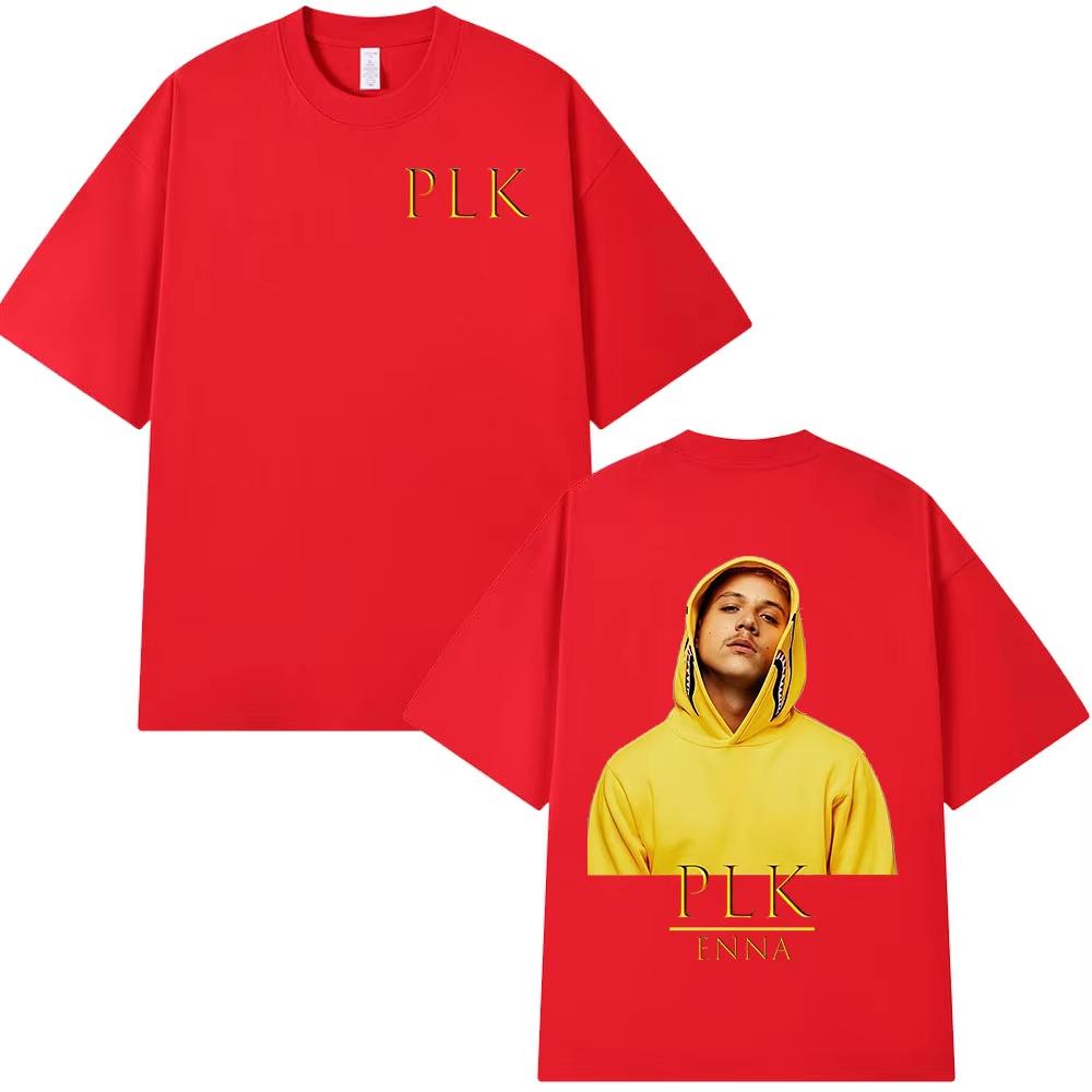Rapper Plk Enna Album Graphic Tshirt Men Women Fashion Pop Music Tshirt Male Casual Cotton T Shirts Vintage Hip Hop T Shirts