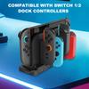 Controller Charger for NS2 Accessories Charger Station Charging Station for Switch Joy-Con Accessories