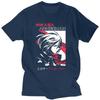 Japanese Anime Attack On Titan Men's T-shirt, Fashionable Short-sleeved Pure Cotton Personalized T-shirt for Men