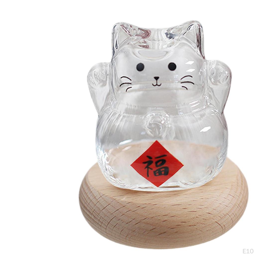 Glass Jar Clear Storage Mini for Home Bedroom Drawer Living Room