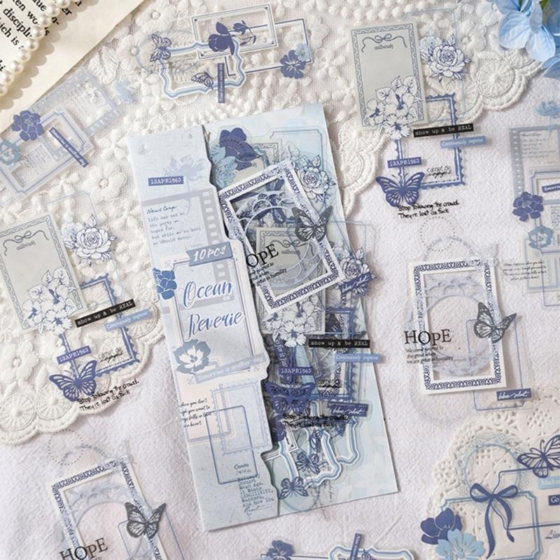 Decorative DIY Sticker For Planners Stationery And Notebook Easy Remove Design Multiple Pattern Optional Waterproof