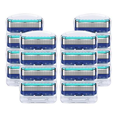 Living Max Level Gillette Compatible Razor Blade Proglide 4-pack Set, Total of 16 Pieces ,Korean Razor Blade