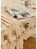 Waterproof & Oilproof Irregular Lace Tablecloth: Dustproof, Stain-Resistant Coffee Table Cover