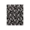 Flower Lace Over-the-Knee Socks (Black)