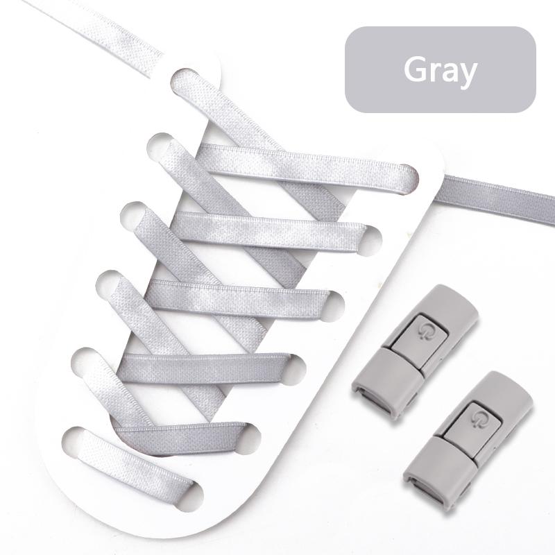 Press Lock Shoelaces No Tie Shoe Laces Without Ties Elastic Laces Sneaker Flat Rainbow Shoelace for Shoes Adults Kids