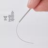 Huayi Medium Acupuncture Needles with Ring Handle, Disposable, Individually Packaged, 100 Needles/Box