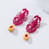 Creative Women Earrings Cartoon Starfish Earrings Gift Crab Studs  for Girls Ladies