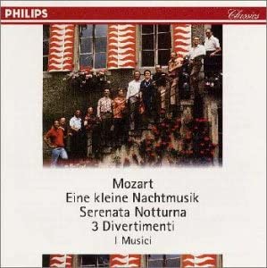 

CD I MUSICI ENSEMBLE; MOZART - Mozart: Eine Kleine PHCP9525 Japan Classical Used