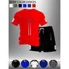 Neue Street Trendy Herren Sommer Atmungsaktiv Sportbekleidung Kurzarm Shorts Leicht Schnelltrocknend Bequem Modisch Sport