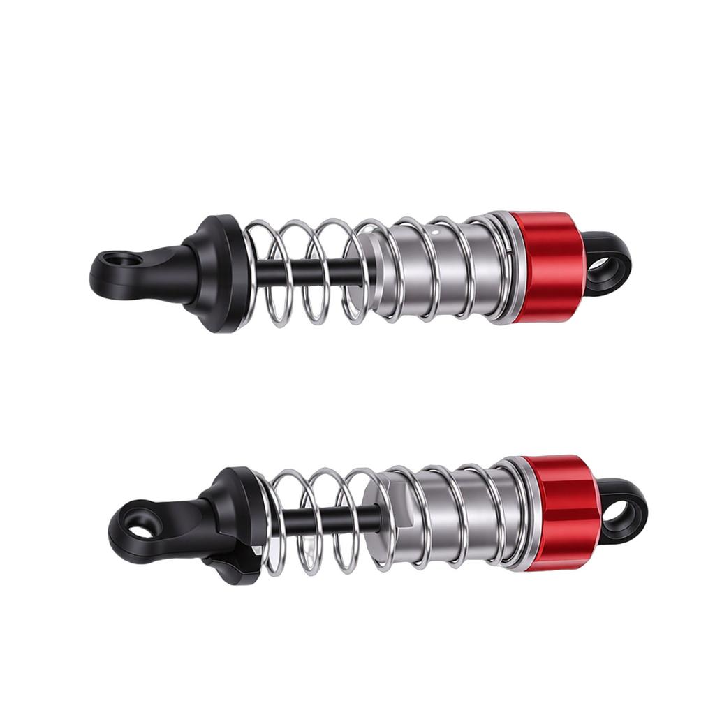 2PCS RC Rear Shock Absorber Fit for WLtoys 244016 RC Car Metal Rear Shock Absorber Damper RC Car Upgrade Parts