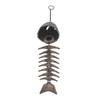 Fishbone Wind Chimes Relaxation Sound Beautiful Melody Iron Hanging Ornament for Home Decoration