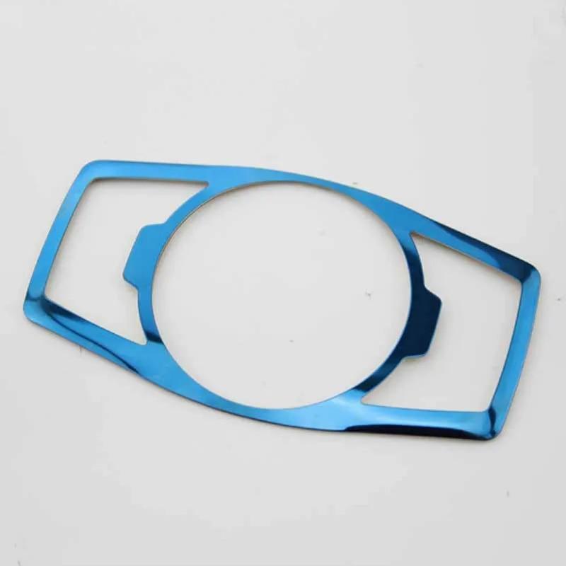 My Good Car Stainless Steel Headlight Switch Sequins Cover Trim Stickers For Ford Focus 3 4 MK3 Kuga Escape Mustang Everest