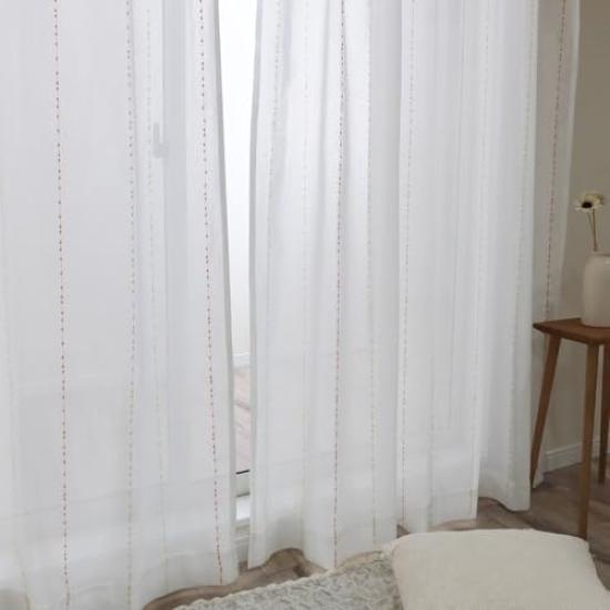 Kaei Lace Mirror Lace Set of Made In Size Bonbon UV Privacy Day and Night Scandinavian Made with Teijin Frontier Ecolier 100cm Wide X 83cm and Green