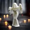 Gothic Bride Figurine 3D Printed Halloween Ghost Bride Statue 3D Printed Female Ghost Desktop Figurine Home Desktop Decoration