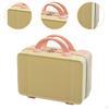 Makeup Travel Case Cosmetic Vanity Hard Shell Lightweight Carry on Organizer Bag