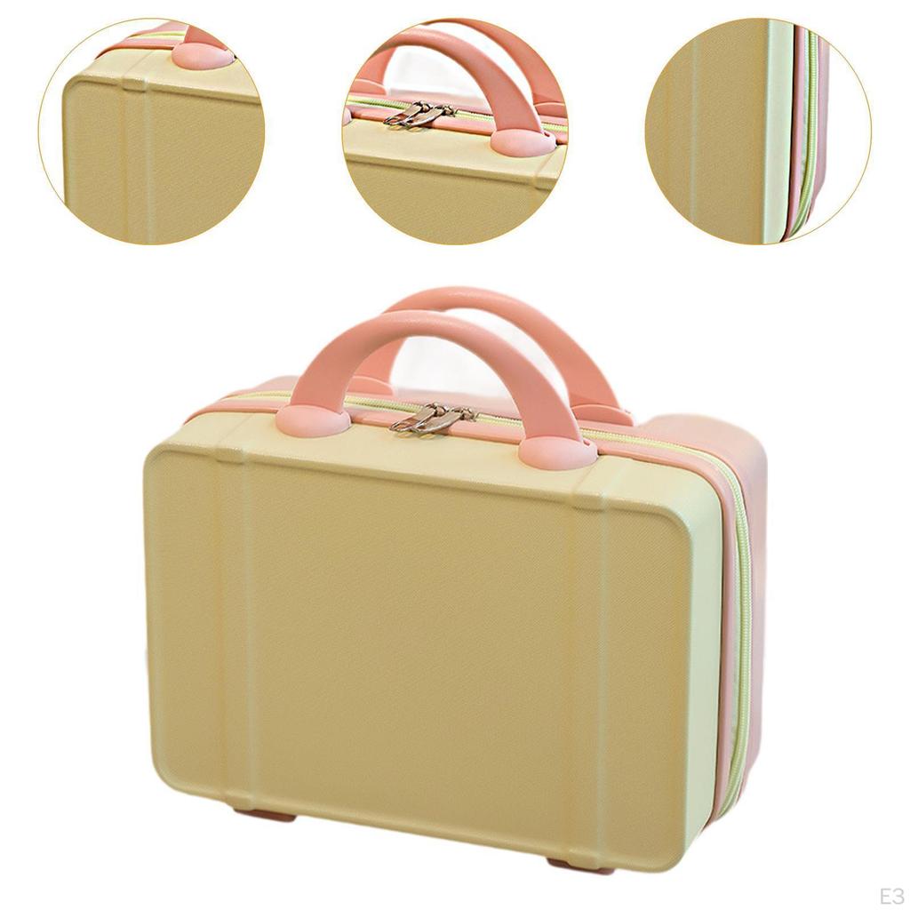 Makeup Travel Case Cosmetic Vanity Hard Shell Lightweight Carry on Organizer Bag