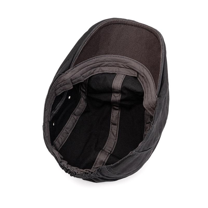 Solid Color Peaked Cap Men's Spring Summer British Vintage Beret Forward Cap Paintsman Hat Newsboy Hat