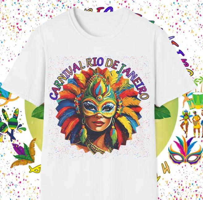 Carnival Rio Of Janeiro 2024 For Men And Women T Shirt, Carnival Rio Of Janeiro Unisex T-Shirt XXXL