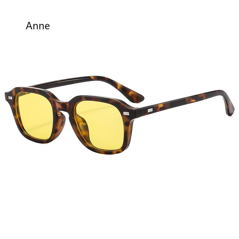 

High-quality New Polygon Meter Nail Square Sunglasses Women Men Hip Hop Glasses Vacation Driving UV400 Cycling Accessories