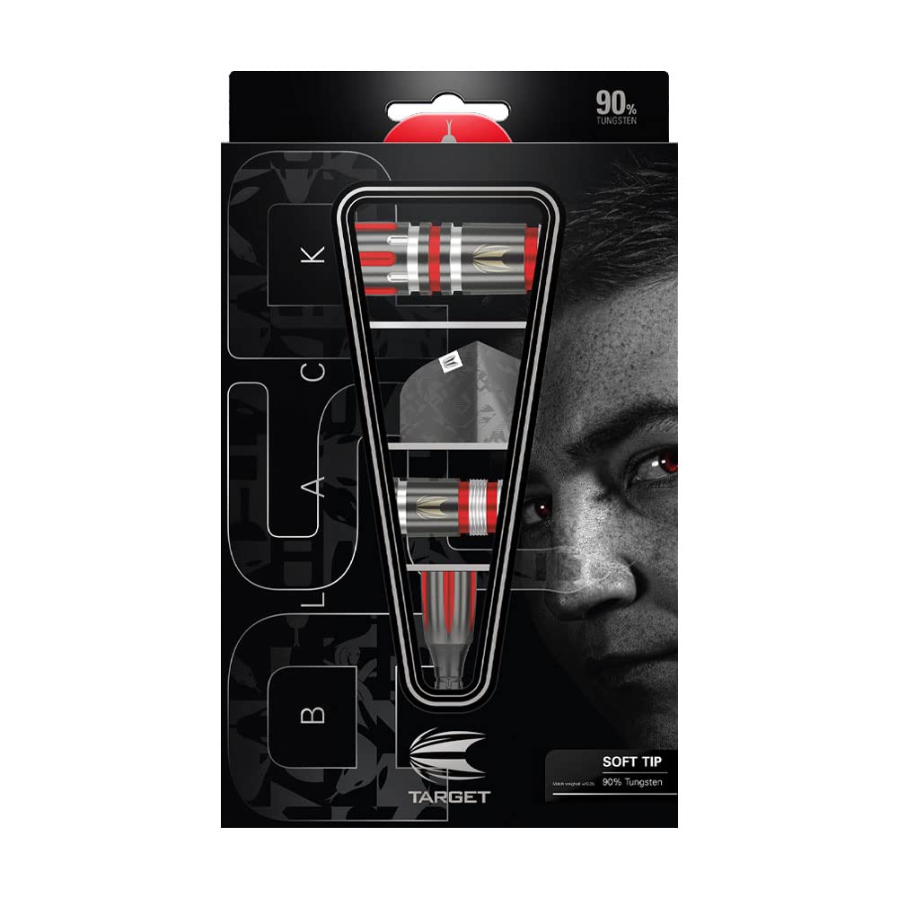 TARGET Nathan Aspinall Black 2BA 18g Nathan Aspinall Model Darts Barrel Dart Set <210153>